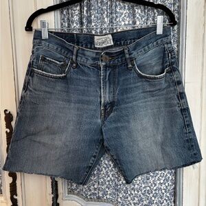 Aeropostale Men's Faded Blue Jean Shorts
